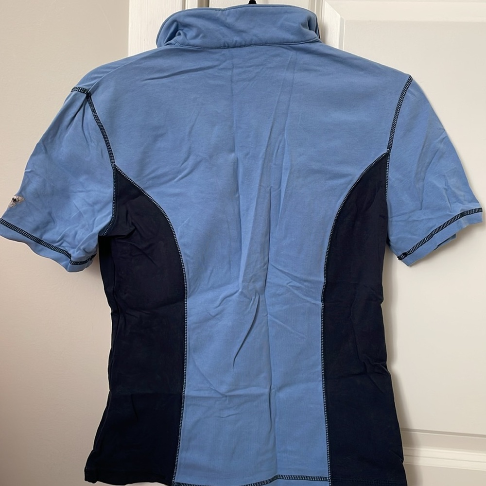 Size Small Goode Rider Blue Top - Picture 5 of 5